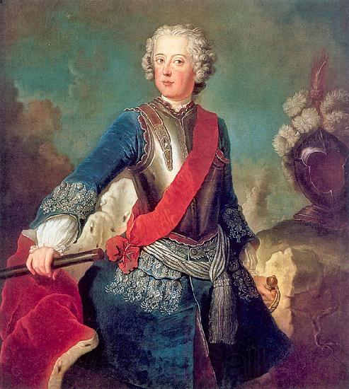antoine pesne Portrait of the young Friedrich II of Prussia France oil painting art